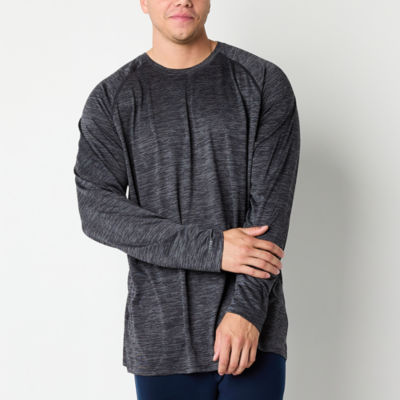 Xersion EverAir Mens Crew Neck Long Sleeve T-Shirt Big and Tall