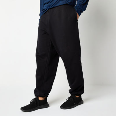 Xersion Quick Dry Cotton Fleece Mens Mid Rise Straight Sweatpant Big and Tall