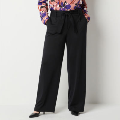 Liz Claiborne Regular Fit Wide Leg Trouser