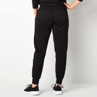 Xersion Womens Super Soft Fleece Mid Rise Jogger Pant