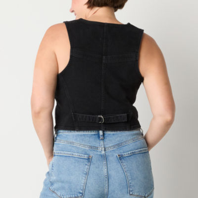 a.n.a Denim Womens Vest