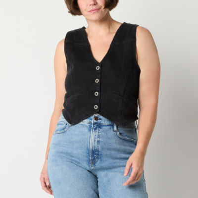 a.n.a Denim Womens Vest