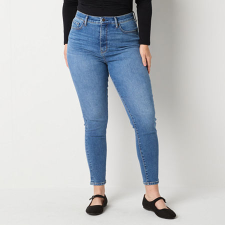 a.n.a Womens High Rise Skinny Fit Jean