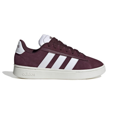 adidas Grand Court Alpha Mens Sneakers Color: Maroon White JCPenney