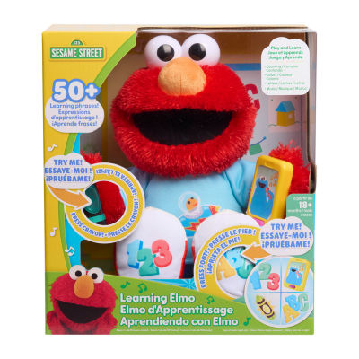 Sesame Street Learning Elmo Feature Plush