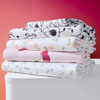 Fruit of the Loom Brushed Microfiber Printed Sheet Set