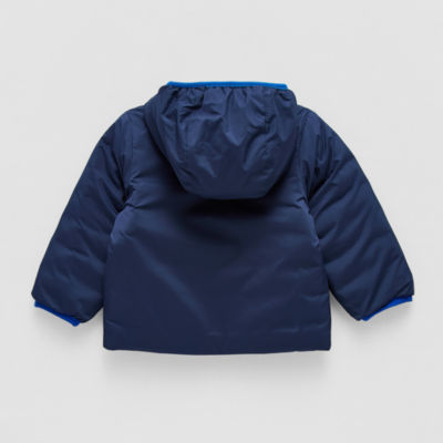 Okie Dokie Reversible Boys Water Resistant Midweight Puffer Jacket