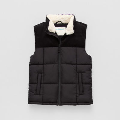 Thereabouts Corduroy Little & Big Kid Boys Midweight Puffer Vest