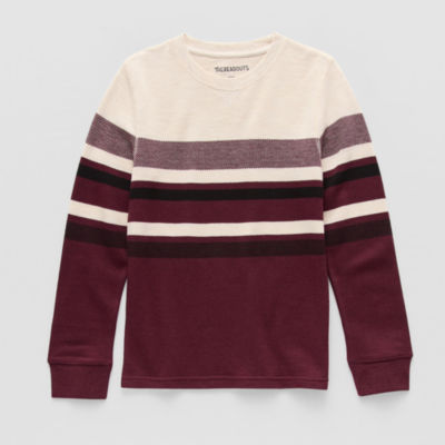 Thereabouts Little & Big Kid Boys Crew Neck Long Sleeve Regular Fit Thermal Top