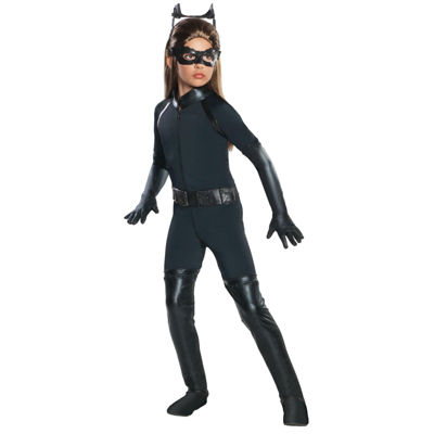 Little & Big Kid Girls Deluxe Catwoman DC Comics 3-pc. Costume
