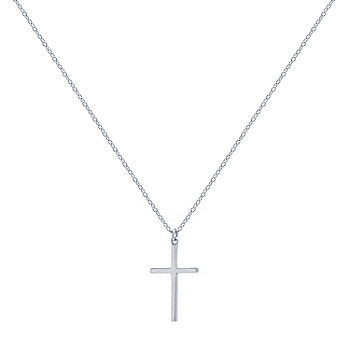 Sterling Silver U. of Louisville Small 'L' Necklace - 16 Inch