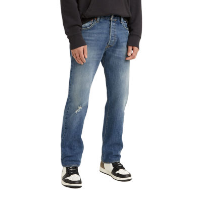 Levi's® Mens 501® '93 Ripped Straight Fit Jean - Stretch, Color: Text Me Dx  - JCPenney
