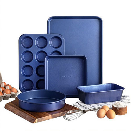 Granitestone Blue 5-pc. Bakeware Set, One Size, Blue