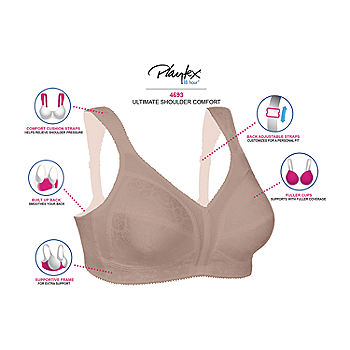 Playtex Bras - 18 Hour, Cross Your Heart, Wire, Seamless, Support Bras