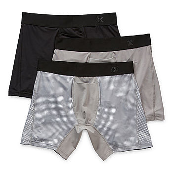 Xersion Mens 3 Pack Boxer Briefs - JCPenney
