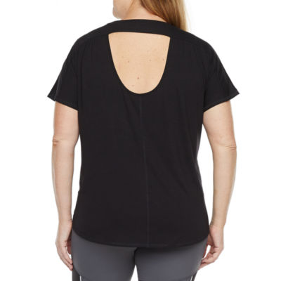 Xersion Womens Round Neck Short Sleeve T-Shirt