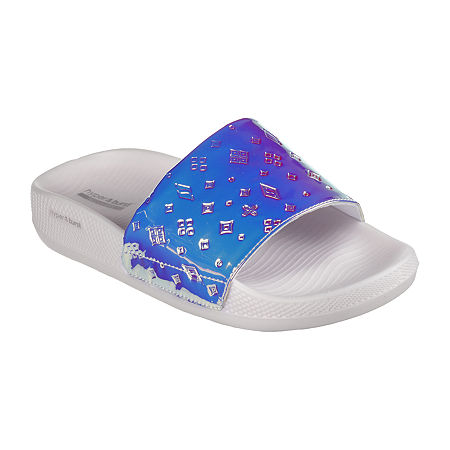  Womens > shoes > Slide Sandals-Skechers Womens Hyper Top Status Slide Sandals