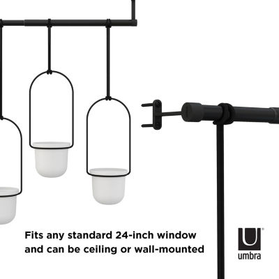 Umbra Triflora Hanging Planter White 3-pc. Wall Basket