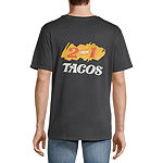 Arizona Mens Crew Neck Short Sleeve Regular Fit Graphic T-Shirt