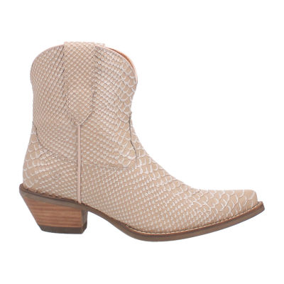 Dingo Womens Sorta Sweet Stacked Heel Booties