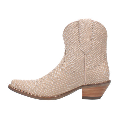 Dingo Womens Sorta Sweet Stacked Heel Booties