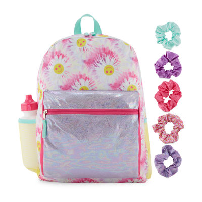 Cudlie 7 Piece Sunflower Backpack Set With Scrunchies
