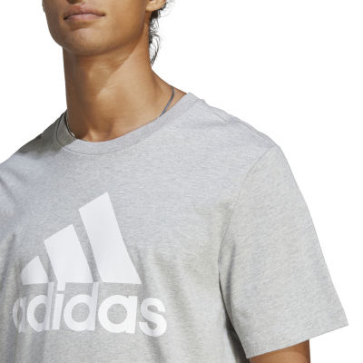 adidas Mens Crew Neck Short Sleeve T-Shirt