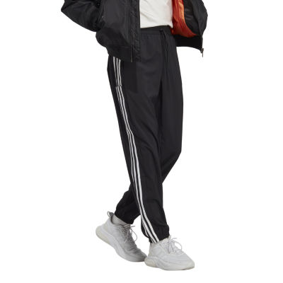 adidas Mens Mid Rise Straight Pull-On Pants