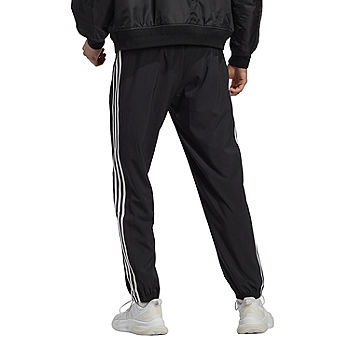 adidas Mens Mid Rise Straight Pull-On Pants, Color: Black - JCPenney