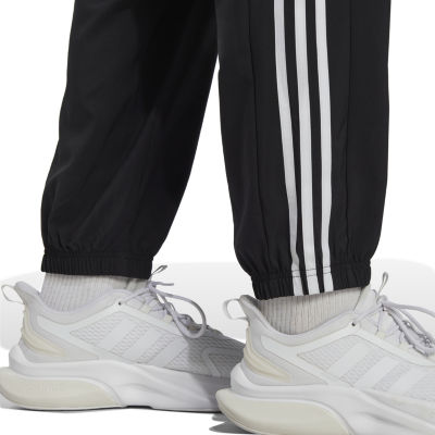 adidas Mens Mid Rise Straight Pull-On Pants