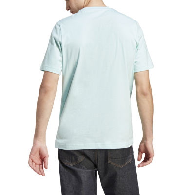 adidas Mens Crew Neck Short Sleeve T-Shirt