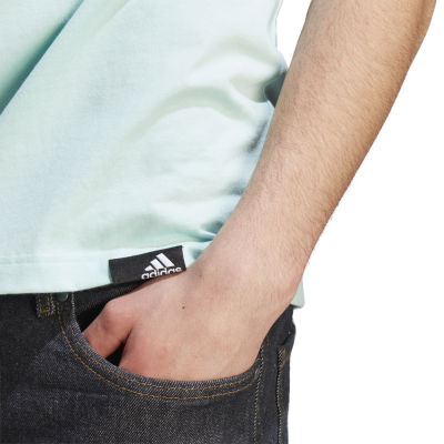 adidas Mens Crew Neck Short Sleeve T-Shirt