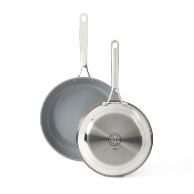 Martha Stewart 9.76 Inch Sauce Pot Pan Stainless Steel Insulated