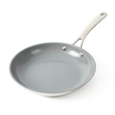 Martha Stewart Stainless 2-pc. Frying Pan Set