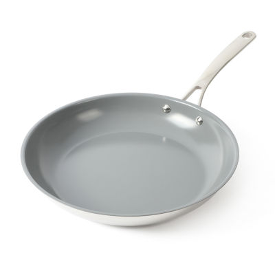 Martha Stewart Stainless 2-pc. Frying Pan Set