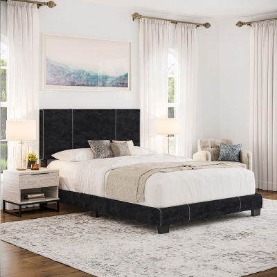 LUCENA UPHOLSTERED PLATFORM BED