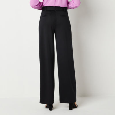 Liz claiborne classic outlet straight leg pants