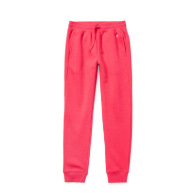 Xersion Little & Big Girls Mid Rise Cuffed Jogger Pant