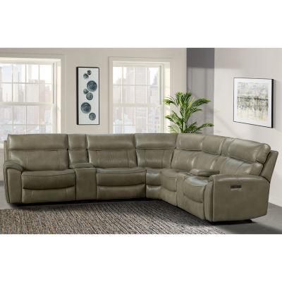 Topaz Dual-Power 7-Piece Sectional