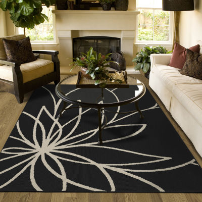 Garland Grand Floral 8'X10' Indoor Rectangular Area Rug