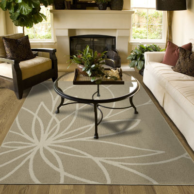 Garland Grand Floral 8'X10' Indoor Rectangular Area Rug