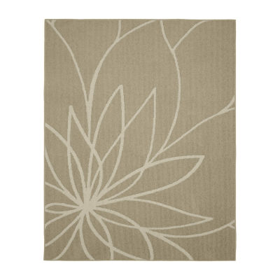 Garland Grand Floral 8'X10' Indoor Rectangular Area Rug