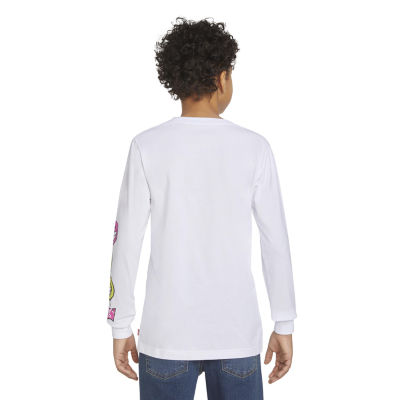 Levi's Big Boys Crew Neck Long Sleeve Graphic T-Shirt