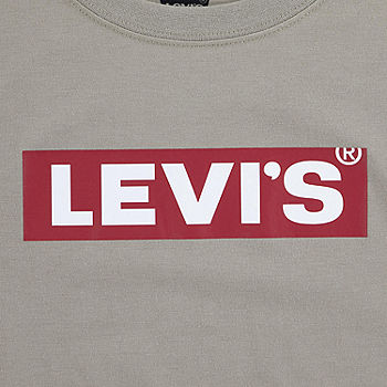 Levi's Boys 8-20 Box Tab Graphic T-Shirt, Medium, Cotton