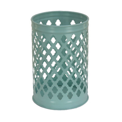 National Tree Co. Candle Gossamer Green Decorative Lantern