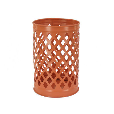 National Tree Co. Candle Papaya Decorative Lantern