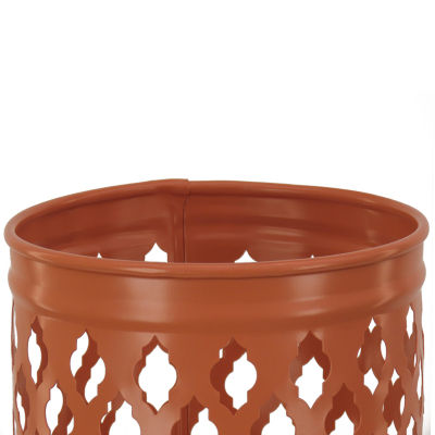 National Tree Co. Candle Papaya Decorative Lantern