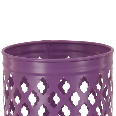 National Tree Co. Candle Dusty Lavender Decorative Lantern