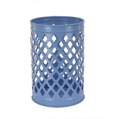 National Tree Co. Candle Ice Melt Blue Decorative Lantern