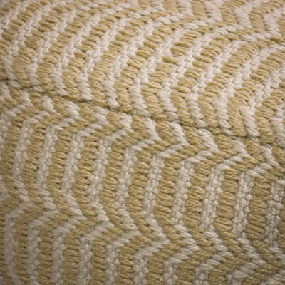 National Tree Co. Hand Woven Pouf Ottoman Sand Lounge Cushions